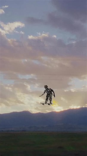 insta_pro_ | Turning daydreams into art 💭 @valspirefamily (Aidan Gallagher) brought his childhood vision of a skateboarder flying across a power line... | Instagram