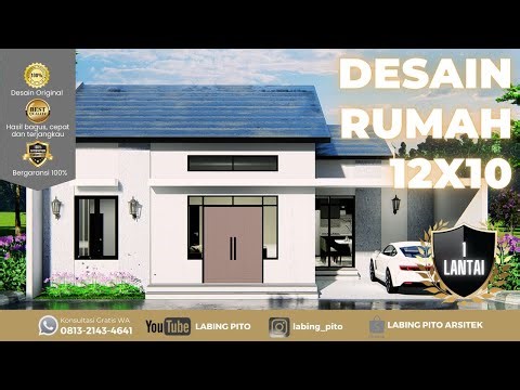 DESAIN RUMAH 12X10