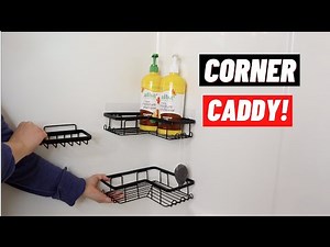 UNBOXING: Yasonic Corner Shower Caddy 3 Pack Review 2022 | Bathroom Shower Organizer with 12 Hooks