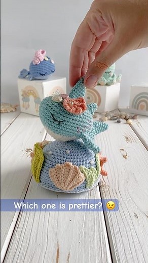 Crochet sea amigurumi animals from Toyfoxstore on Etsy
