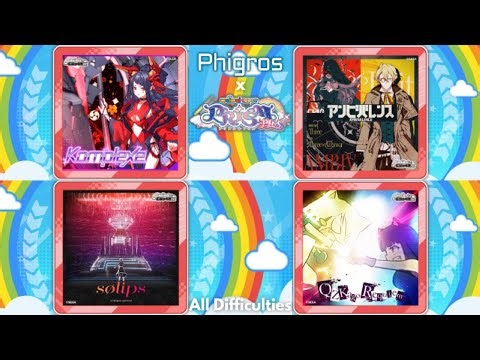 [Phigros] maimai Collection (Collaboration) | All song difficulties/charts