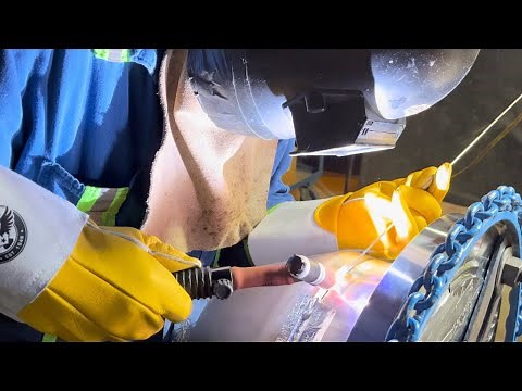TIG Welding 12” Stainless Pipe: Pro Tips for Root & Cap!