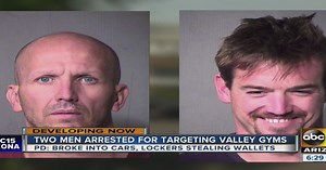 2 arrested for breaking into lockers at PHX gyms
