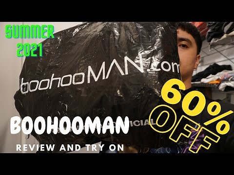 boohooMAN HAUL! | REVIEW + SIZE GUIDE (WATCH TILL THE END)
