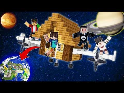 I Built Floating House to Save Everyone in Minecraft (Tagalog)