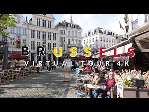 Experience the BEST of Brussels in 4K. All of Brussels' secrets in one video - Virtual Tour 4K