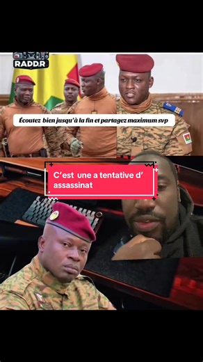 Tentative d'assassinat : Écoutez et partagez