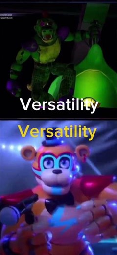 Glam rock Freddy vs Monty