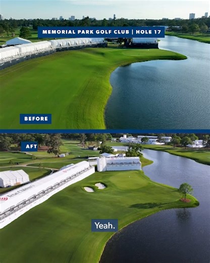 27K views · 123 reactions | A new look down the stretch  Changes to the drivable par-4 17th hole at the Texas Children’s Houston Open look to bring more excitement on the weekend. | PGA TOUR | Facebook