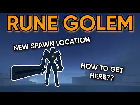 NEW Rune Golem Location | Rune Slayer