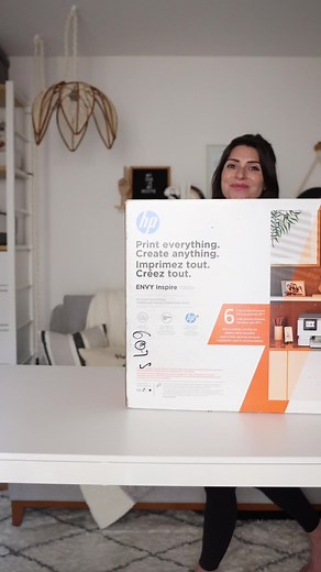 #Unboxing everything you need in a home office printer 🤗 #HPEnvyInspire