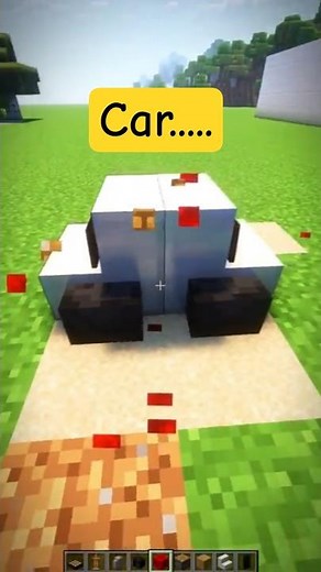 AWESOME Minecraft Car Creations #shorts #minecraft