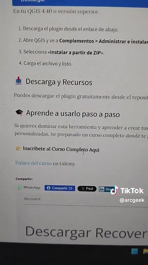 Crea Layouts Automáticos en QGIS con el Plugin ArcGeek