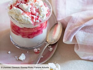 Eton mess à la rhubarbe : découvrez les recettes de cuisine de Femme Actuelle Le MAG