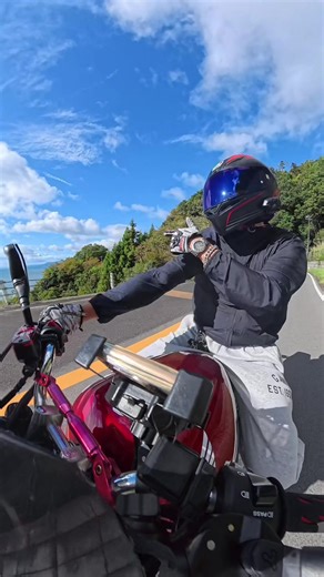 暖かくなるまでもう少し！ みんなヤエーしよ！ 原付でもなんでも関係ない！ #cb400sf #バイク男子 #バイク好きと繋がりたい #走行動画 #バイク女子