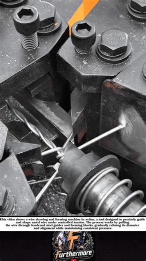 How a Wire Drawing Machine Shapes Steel with Precision!