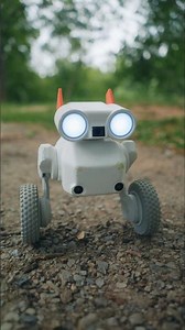 Meet Beni! A 4K camera robot that is so much fun to use. He flips, films, falls and gets back up.