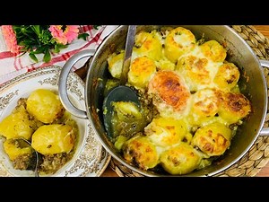 Easy potatoes dinner- so juicy and delicious 😋 - arabic recipe