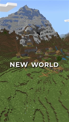 This Bedrock Seed Shouldn’t Exist… Mountain Villages AND a Cherry Grove?!! #minecraft #minecraftseed