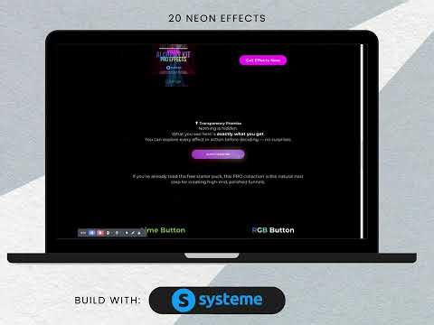 Systeme.io HTML Effects Demo – 20 Interactive Effects Live! 🎨✨