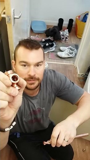 How to remove brass push fit/tectite fitting from copper pipe