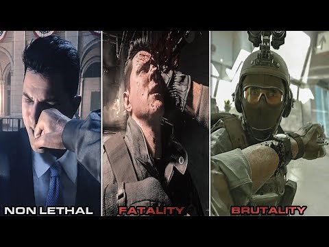 CALL OF DUTY: BLACK OPS 6 CAMPAIGN- ALL EXECUTIONS 4K (2024)