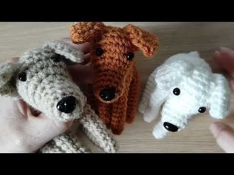 Petit chien au crochet amigurumi (partie 1)