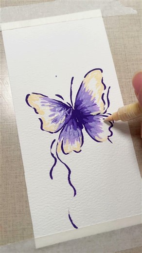 A Beautiful Butterfly Reborn from Its Cocoon|Drawing Tutorials🦋✨✨