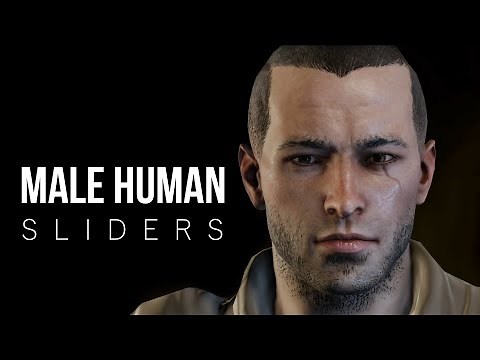 (Simple) Male Human Sliders - Dragon Age Inquisition