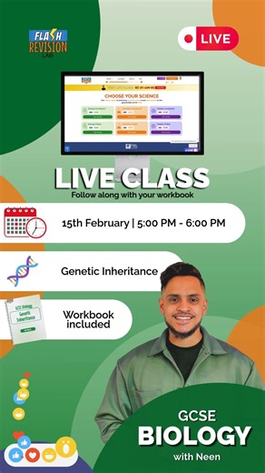 GCSE Biology Live Revision: Genetic Inheritance