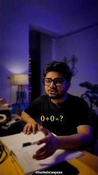 What is Indeterminate Form in Mathematics? | #division #zero #mathshorts #mathsclass #ytshorts