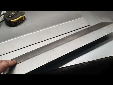 1937 Austin 7 Ruby Fabrication Of Radiator Side Panels