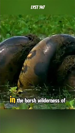 How long does an Green Anaconda live in the wild? #animals #anaconda