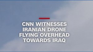 Reporter sees Iranian drone fly over Iraq near conflict zone