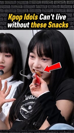 Kpop Idols Can't live without these Snacks (Eunchae, Jungkook, Leenow, Jennie) #kpop #shorts
