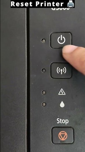 Reset Printer Canon G3000 and error 5B00 Solve #veerkrupa