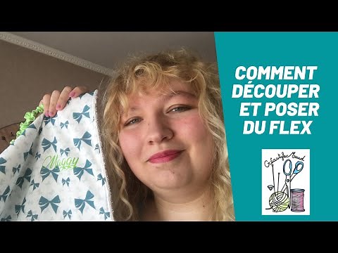 TUTO COUTURE - Comment découper et poser du flex avec une scan n cut