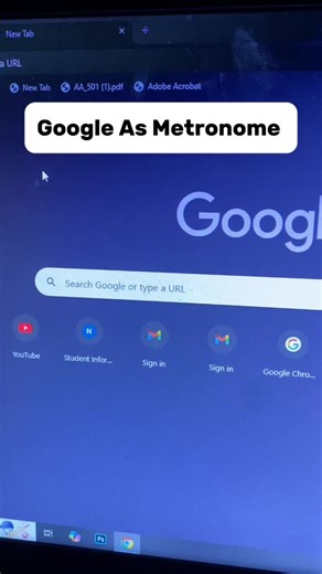 Techshan on Instagram: "Use Google as a metronome in seconds 🎵 No apps. No installs. Just pure rhythm control. In this Reel, you’ll learn how to use Google as a built-in metronome for music practice or focused work. Simply search “Google Metronome”, adjust the BPM, and start instantly. Perfect for musicians, creators, or anyone who needs precise timing while practicing or studying. Ever lost rhythm during practice and wasted time finding apps? This trick fixes that fast. Save this for later, sh