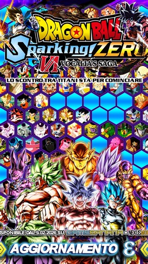 𝐕𝐎𝐂𝐀𝐋𝐈𝐀 𝑺𝑻𝑼𝑫𝑰𝑶𝑺 on Instagram: "Goku Ultra Istinto, Golden Freezer, Vegeta Super Saiyan Blue, Broly di Dragon Ball Super, Beerus, Orange Piccolo e Gohan Beast si sfidano in una battaglia concatenata di proporzioni epocali! I personaggi presenti nel video (più molti altri), faranno parte del nuovo Aggiornamento Epsilon, in uscita il 9 febbraio 2026 in un update che espande ulteriormente il roster della nostra mod tutta italiana e porta il livello degli scontri ad una scala mai vista