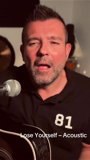 Lose Yourself Acoustic Cover - Guitar Performance