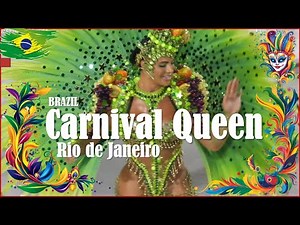 The Brazil Carnival Parade Samba Queens - RIO DE JANEIRO