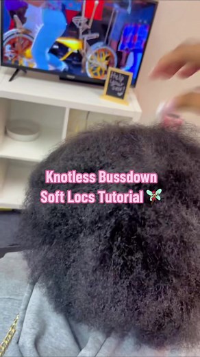 Knotless Bussdown Soft Locs Tutorial 🧚🏾‍♀️