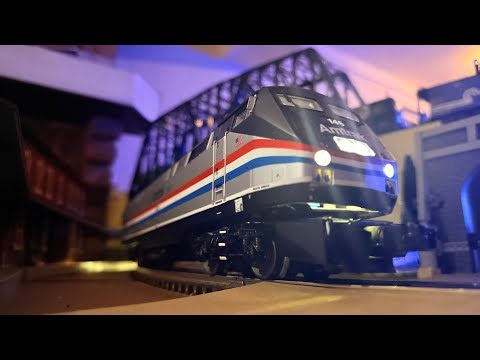 Amtrak Shuttles & CSX freights | Day & Night running (Ft. Atlas O 3 rail track)