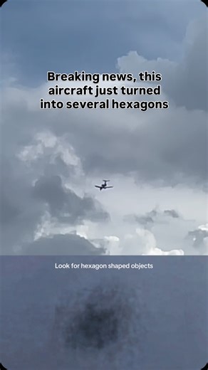 Brian Ladd on Instagram: "Breaking news aircraft just turns into several hexagons and then turns back This is a value, UFO and alien projection and aircraft, believe it or not Alien flight tracking at the end of the video #alien #ufo #aliens #breaking news#Florida sky#universe #mothership #ufos #spacecraft #fourth dimension#alien aircraft#aircraft projection#aircraft hologram"