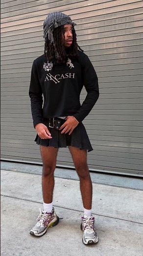Guys Wearing Miniskirts: A New Fashion Trend in Atlanta #fashion #miniskirts #mensfashion #atl