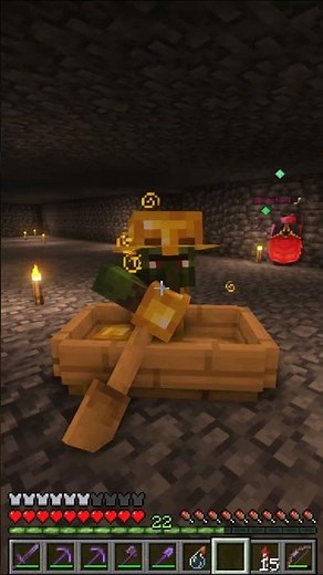 How To cure a Minecraft Zombie Villager