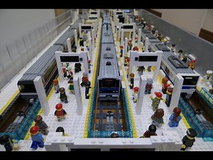 LEGO 小田急 新宿駅 Odakyu Shinjuku station