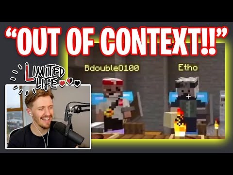Solidarity REACTS To "Limited Life SMP OUT OF CONTEXT for 11 minutes"..