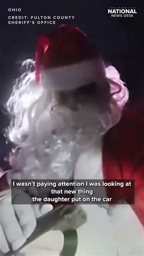 Ohio cops execute traffic stop on 'Santa and wife' who were seen 'flying' in Ford Escape