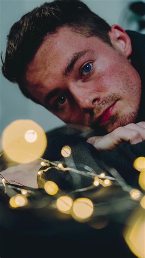 Creative Photoshoot Idea with Fairy Lights